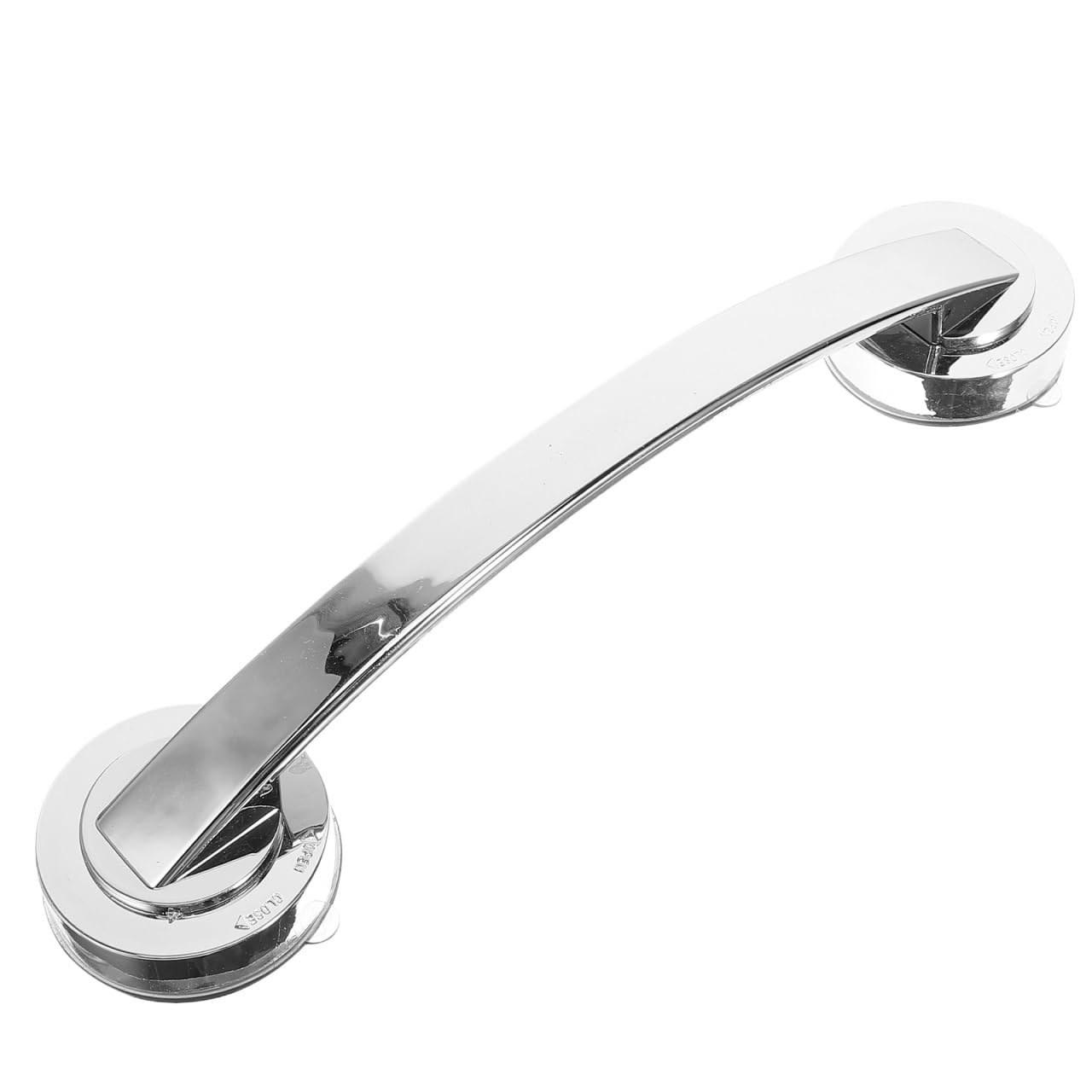Grab Rails for Bathroom Powerful Suction Cup Armrest Wall Mounted Bathroom Bathtub Handrail Safety Grab Bar for Old People Handle(Silver)