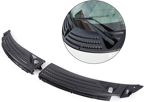 Panel exterior de cubierta para limpiaparabrisas compatible con Ford F150 04-08 izquierda y derecha, kit de 2 piezas