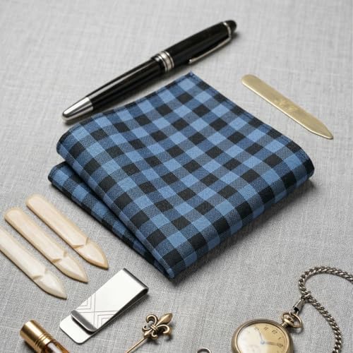 Image of Men's Necktie Gift Set with Wooden Box | Premium Tie, Pocket Square, Cufflinks & Lapel Pin | Elegant Formal Accessories Gift for Men