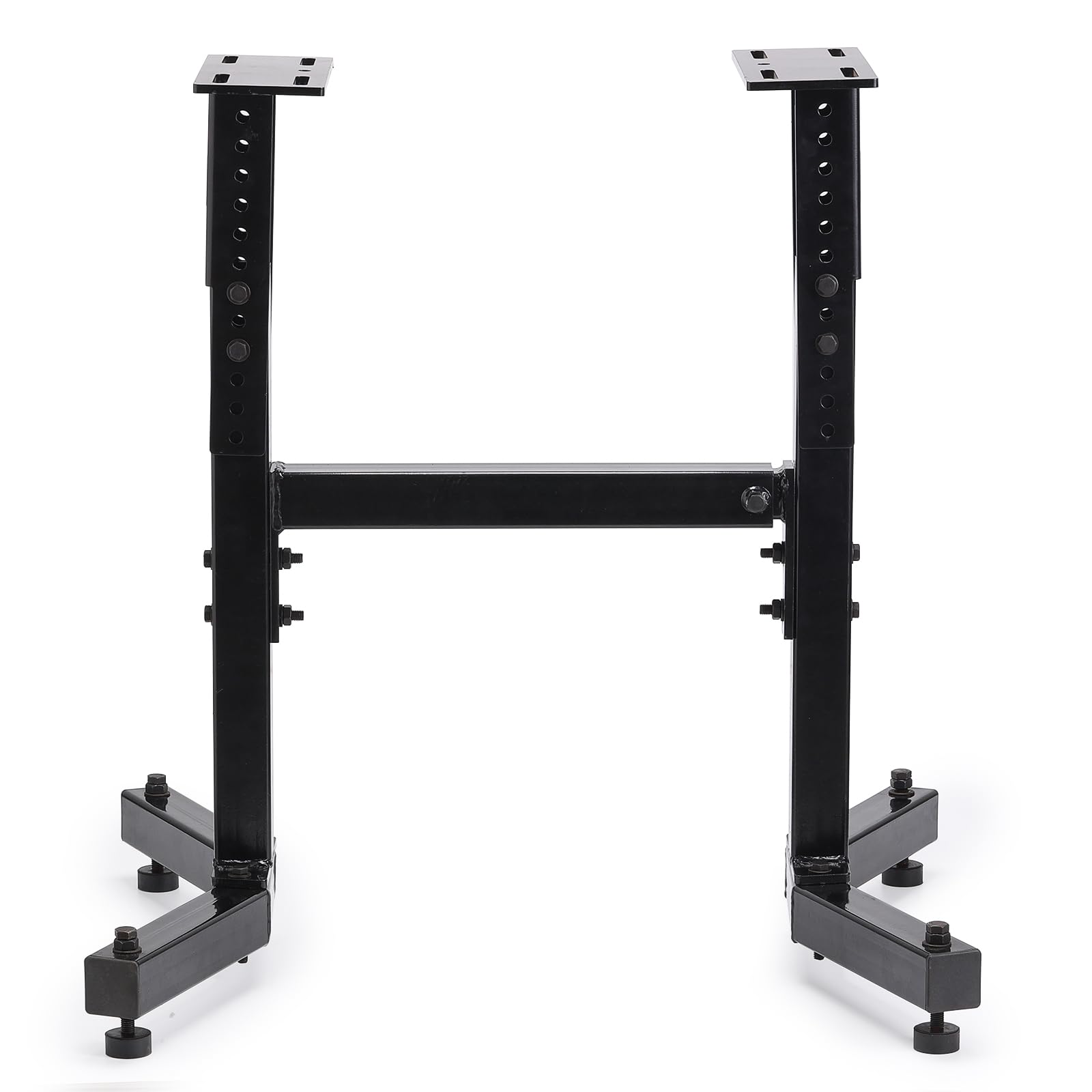 WOODSTARTER 225-Pound Capacity Wood Lathe Stand, Adjustable Height & Length, Sturdy Construction for Professional Woodworkers & Hobbyists