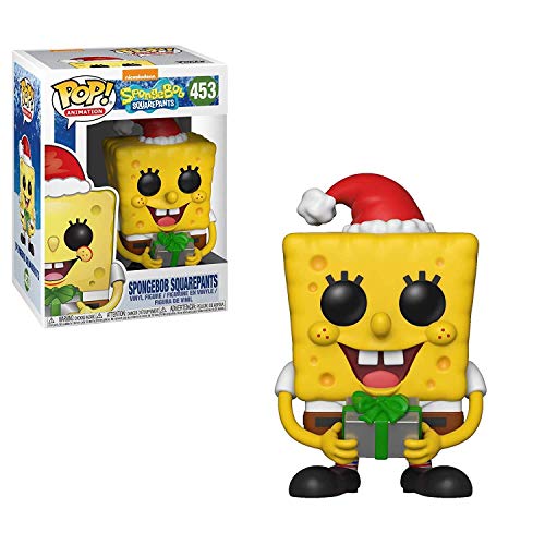 Funko POP! Vinyl: SpongeBob SquarePants - Spongebob Squarepants - Xmas - Figura de Vinilo Coleccionable - Idea de Regalo- Mercancia Oficial - Juguetes para Niños y Adultos - TV Fans