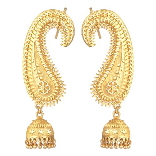 Image of JFL - Jewellery for Less Gold Plated Copper Earrings For Women