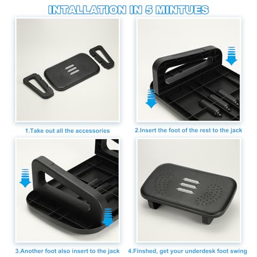 Repose-pieds sous bureau PATIKIL pour stimuler la circulation