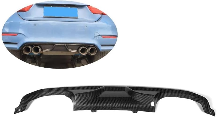 Carbon Fiber Rear Bumper Lip Diffuser fits for BMW F80 M3 F82 M4 F83 M4 2014-2017