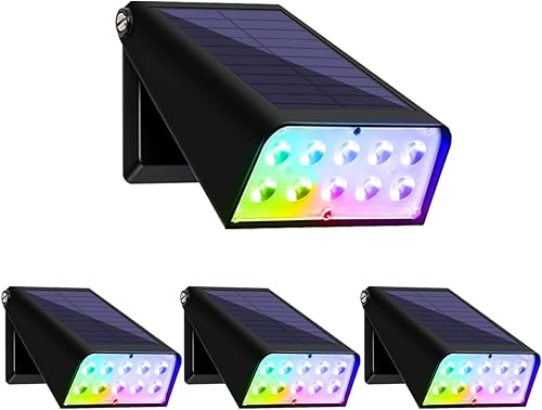 Miniatura 10 de Solar Outdoor Lights, Dusk to Dawn Solar Outdoor Lighting Ultra-Bright, 2-Mode 90 Rotatable, Solar Spotlight Outdoor Waterproof for Outside Patio