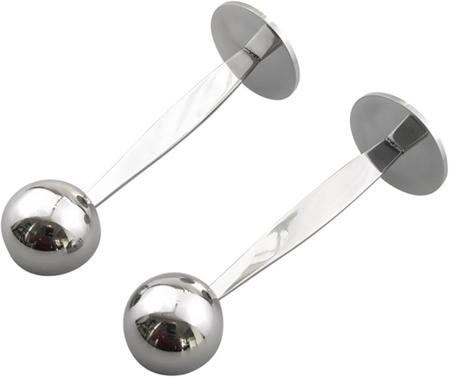 Coffee Scoops 2 In 1 Coffee Scoop Portable Stainless Steel Stand Powder Measuring Scoops Tamper Spoon Tools Kitchen Sugar Bean