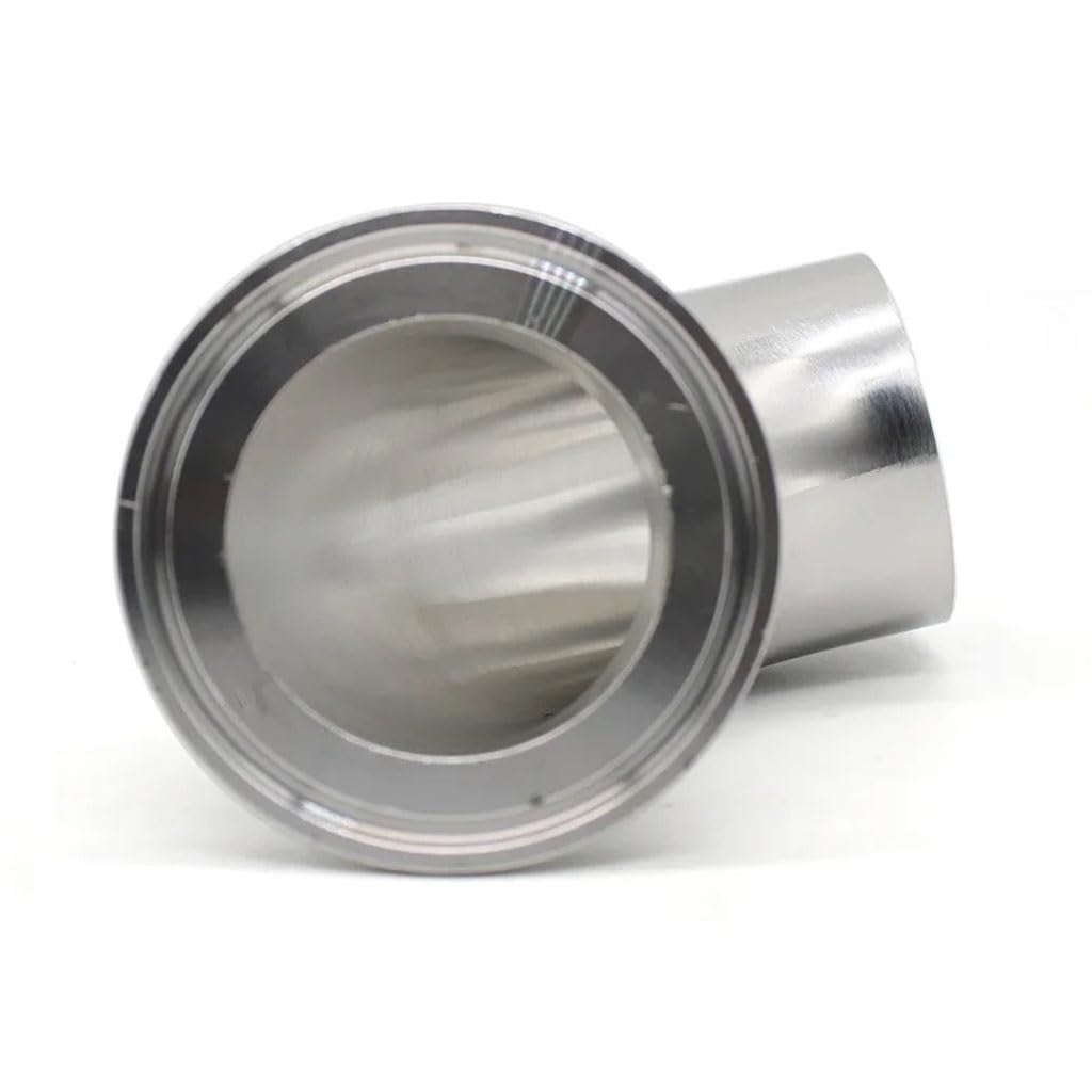 Conector de tubería de acero inoxidable, Codo de acero inoxidable, accesorio de tubería, codo de 90 grados de tres clips de 1,5" a 4", accesorios sanitarios de acero inoxidable 304/316L, diámetro exte