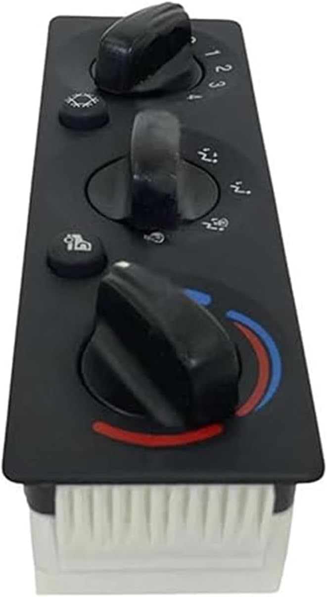 A/C Control Switch Replacement for Peterbilt Truck Air Conditioner Temperature Switch Controller Decorate Car Climate Control Module Panel Q21-6119