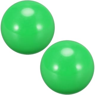 uxcell Joystick Ball Top Handle Rocker Round Head Arcade Fighting Game DIY Parts Replacement Green 2Pcs