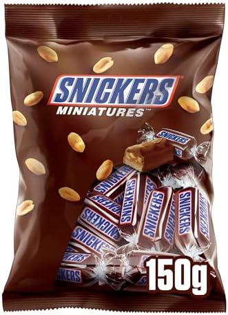 Snickers Peanut Filled Chocolate Miniatures, 170g Pouch