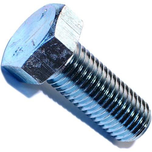 Tornillos de cabeza hexagonal Grado 5 de alta resistencia industrial (1-8 x 2-1/2", 11 unidades)