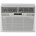 Frigidaire FRIGACFFRE1233Q1 12,000 BTU 115V Window-Mounted Compact Air Conditioner with Temperature Sensing Remote Control, White