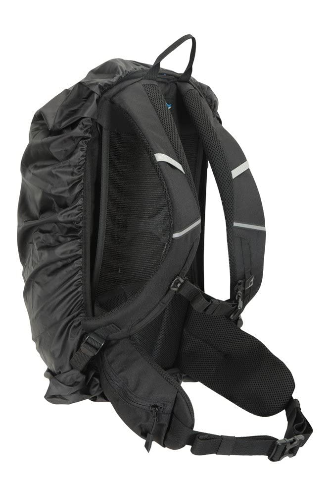 Mountain Warehouse Sac à Dos Pace 20L - Compatible avec Les systèmes d'hydratation - Dos aéré - Housse de Pluie intégrée - Sac pour Le Voyage, la randonnée et Le Camping