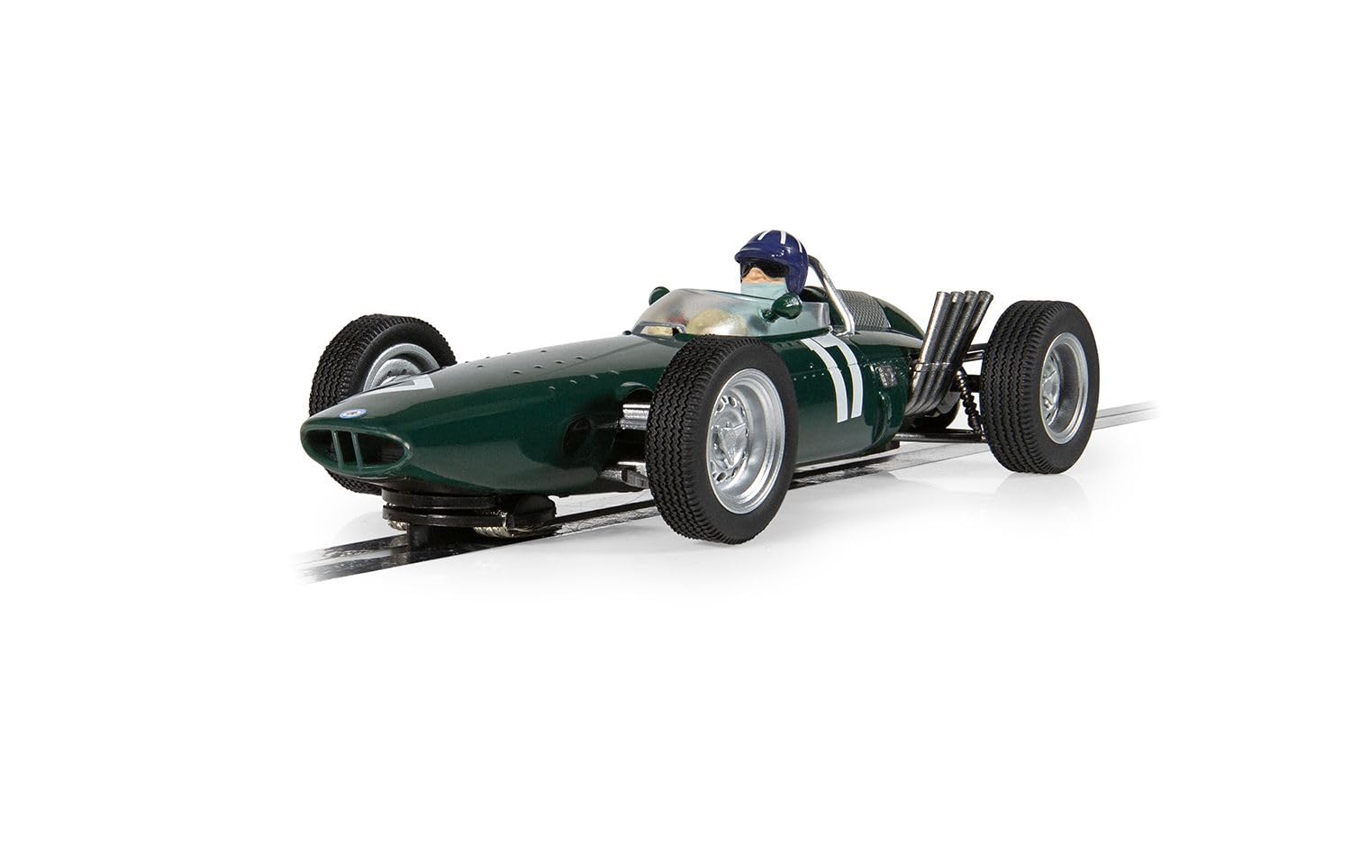 Scalextric Cars - C4536 BRM P57 - Winner Dutch GP 1962 - World Champion Edition - Toy Slot Car for use with Race Tracks - Small Kids Gift Ideas for Boy/Girl Ages 3 Accessories