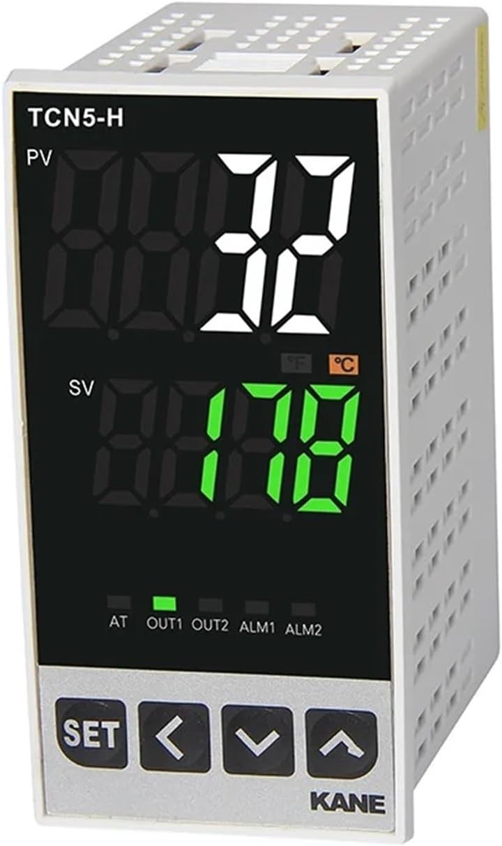 TCN5 PID Digital Intelligent Thermostat Temperature Controller 100-240VAC 24VDC Output Relay SSR 0-10V 4-20mA(96x96 Relay and SSR)
