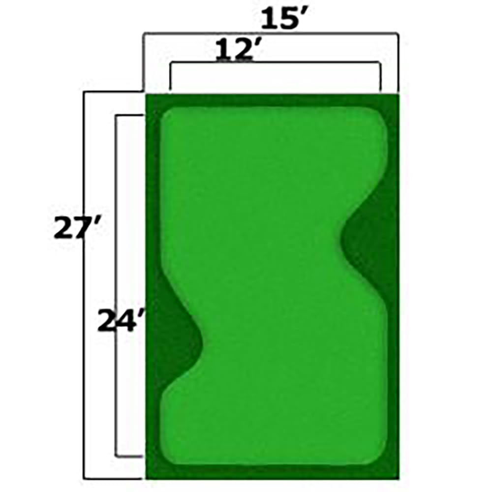 Cimarron Complete Par Saver Putting Green w/Best Cut Fringe in 15'x27'