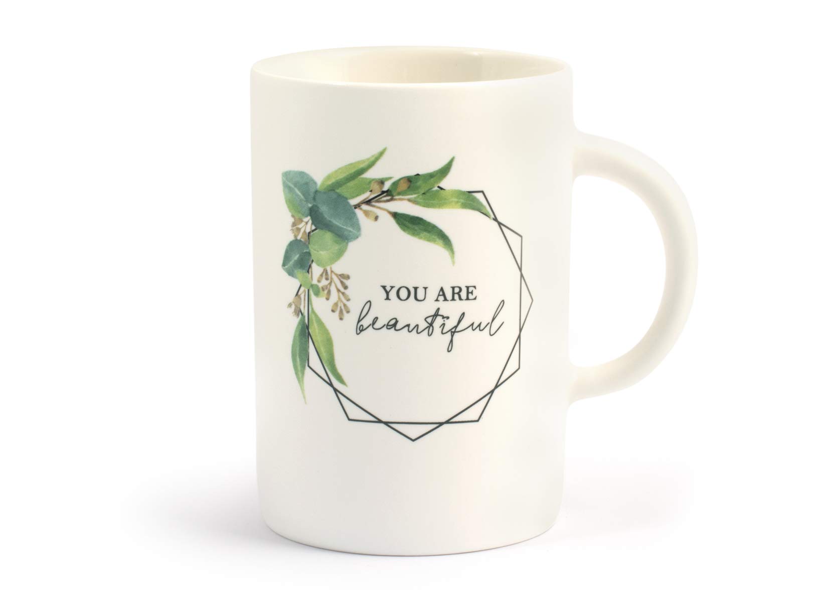 H&H Botanic Set 6 Mug, New Bone China, Decoro Assortito, Cc4