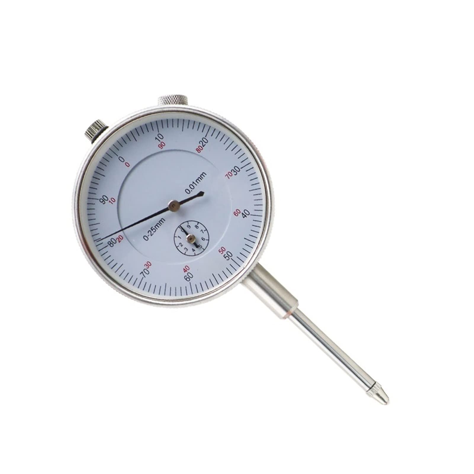 Buy Dial Indicator 025mm 0.01mm Dial Indicator with Lug Back dial Indicator Test Gauge Precise