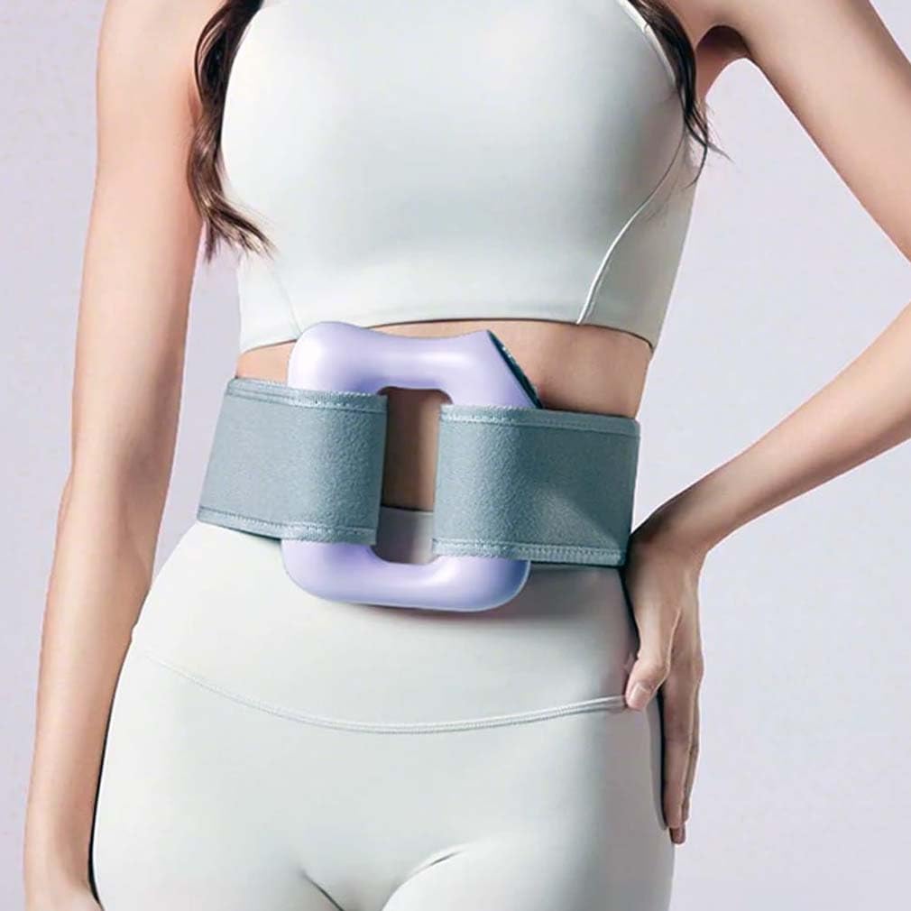 Multifunktionaler Ganzkörper-Faszienring, Ganzkörper-Fettverbrennung und -formung, ergonomisches elektrisches Faszienmassagegerät, Hochfrequenzvibration, einstellbare Massagemodi (Lila)