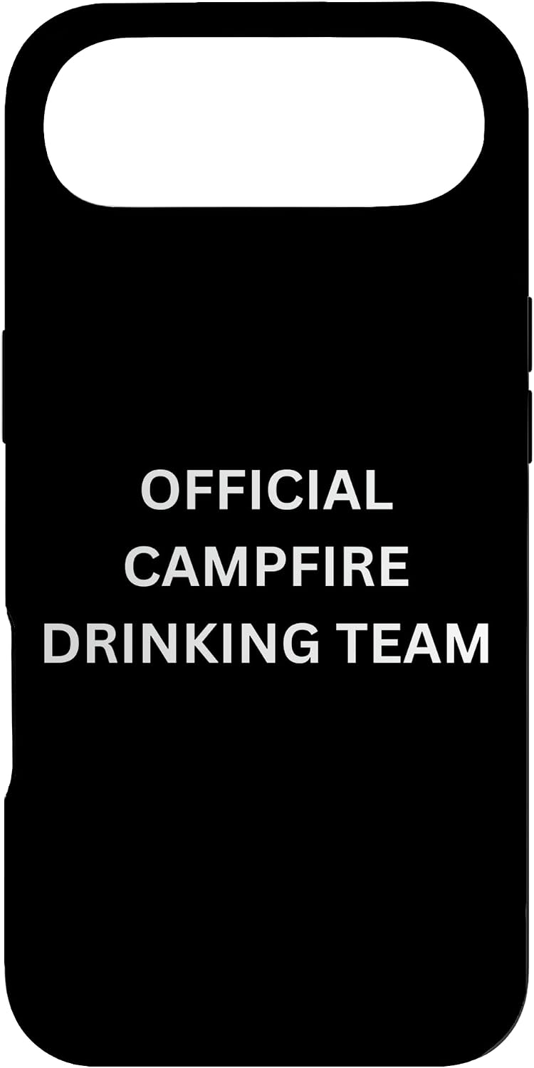 Official Campfire Drinking Team Fun Outdoors Case for iPhone Air