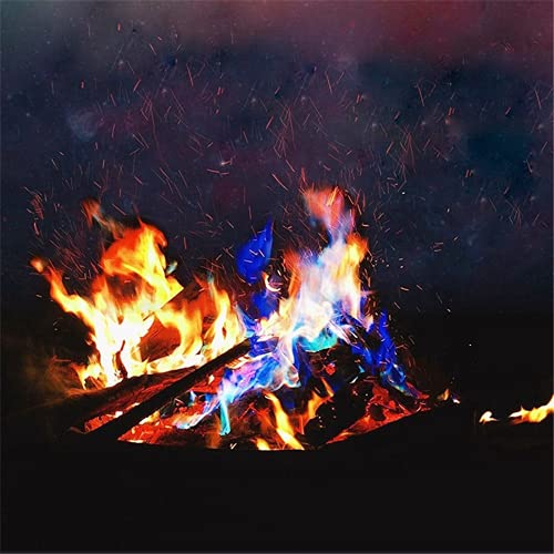 25g Magic Fire Kleurrijke Vlammen, Pyrotechniek Magic Trick, Outdoor Camping Wandelen Survival Tools, Bonfire Poeder… - Image 4