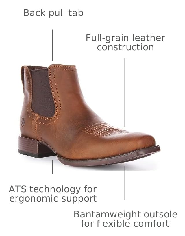 Image of ARIAT Booker Ultra Square Toe Western Boots