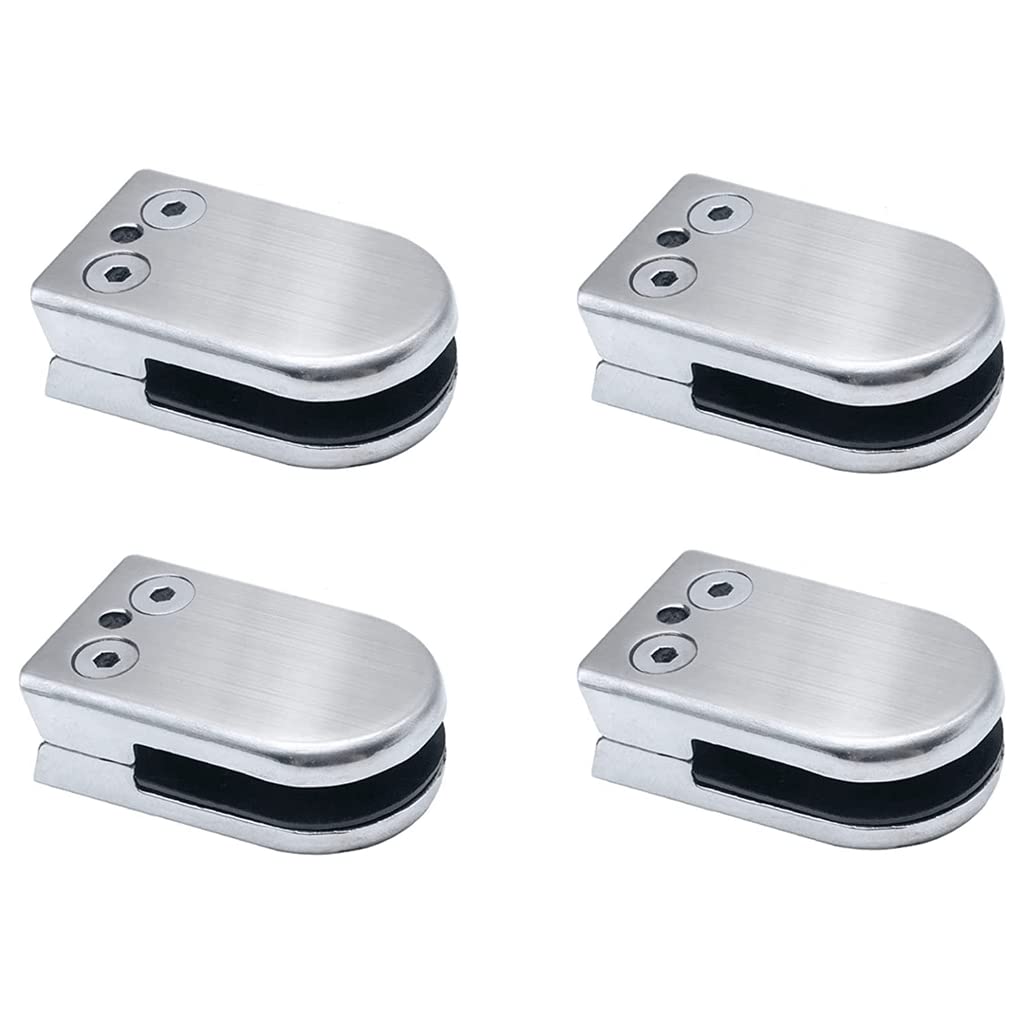 Pince d'étagère réglable 8-10mm pour réparer une rampe d'escalier instable sans percer le verre