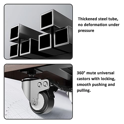 Soporte móvil para TV con ruedas para 50-100 pulgadas miniatura 6