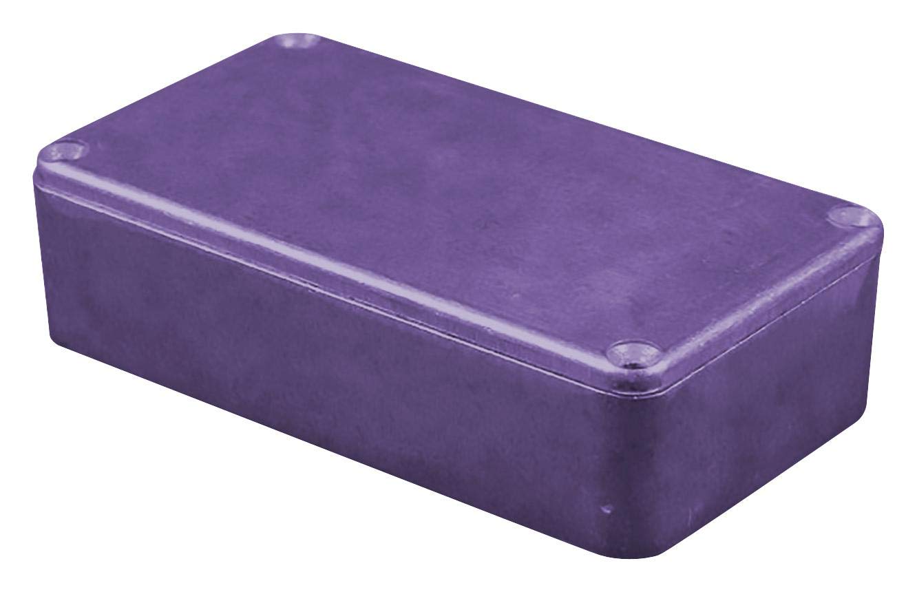 1590G2PR - ENCLOSURE, MULTIPURPOSE, ALUM, PURPLE (Pack of 2) (1590G2PR)