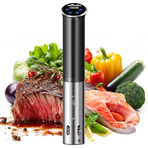 低温調理器 Wancle 真空調理器 1100W Sous Vide...