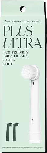 Miniatura 7 de PLUS ULTRA Oral-B - Cabezales de repuesto para cepillos de dientes eléctricos compatibles con 3 unidades, cerdas suaves para dientes sensibles