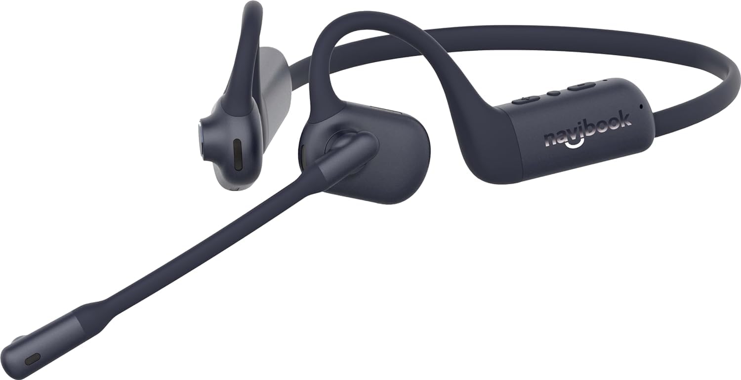 AIノイズキャンセルマイク搭載 オープンエア Bluetoothヘッド