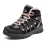 NORTIV 8 Women's Waterproof Hiking Boots Low Top Lightweight Outdoor Trekking Camping Trail Hiking...