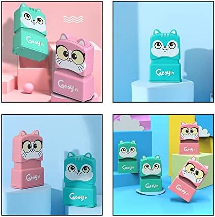Name Stamp Personalized Custom Stamp Waterproof Stamper for Clothes Kids Kindergarten