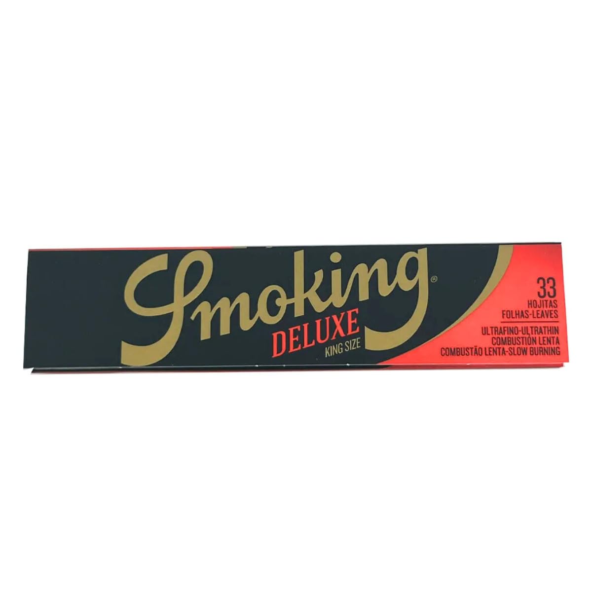 Smoking King Size de Luxe schwarz