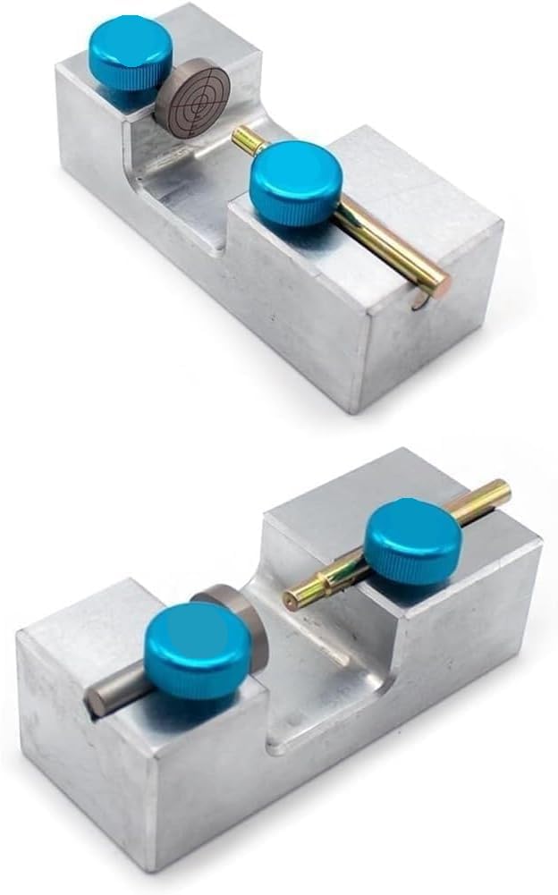 Herramienta de alineación de piedras preciosas de precisión, plantilla de transferencia de barra de sujeción magnética dual, Localizador de posicionamiento vertical horizontal para faceta y unión, ace
