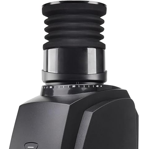Coffee Grinder Dose Hopper with Silicone Bellow and Aluminum Lid | 2 in 1 Coffee Grinder Hopper for Baratza Encore & Encore ESP & Baratza Virtuoso Espresso Machines | Compatible with Baratza Models Cover