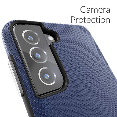 Image of Crave Dual Guard for Galaxy S21+ Case, Shockproof Protection Dual Layer Case for Samsung Galaxy S21 Plus, S21+ 5G (6.7 inch) - Navy