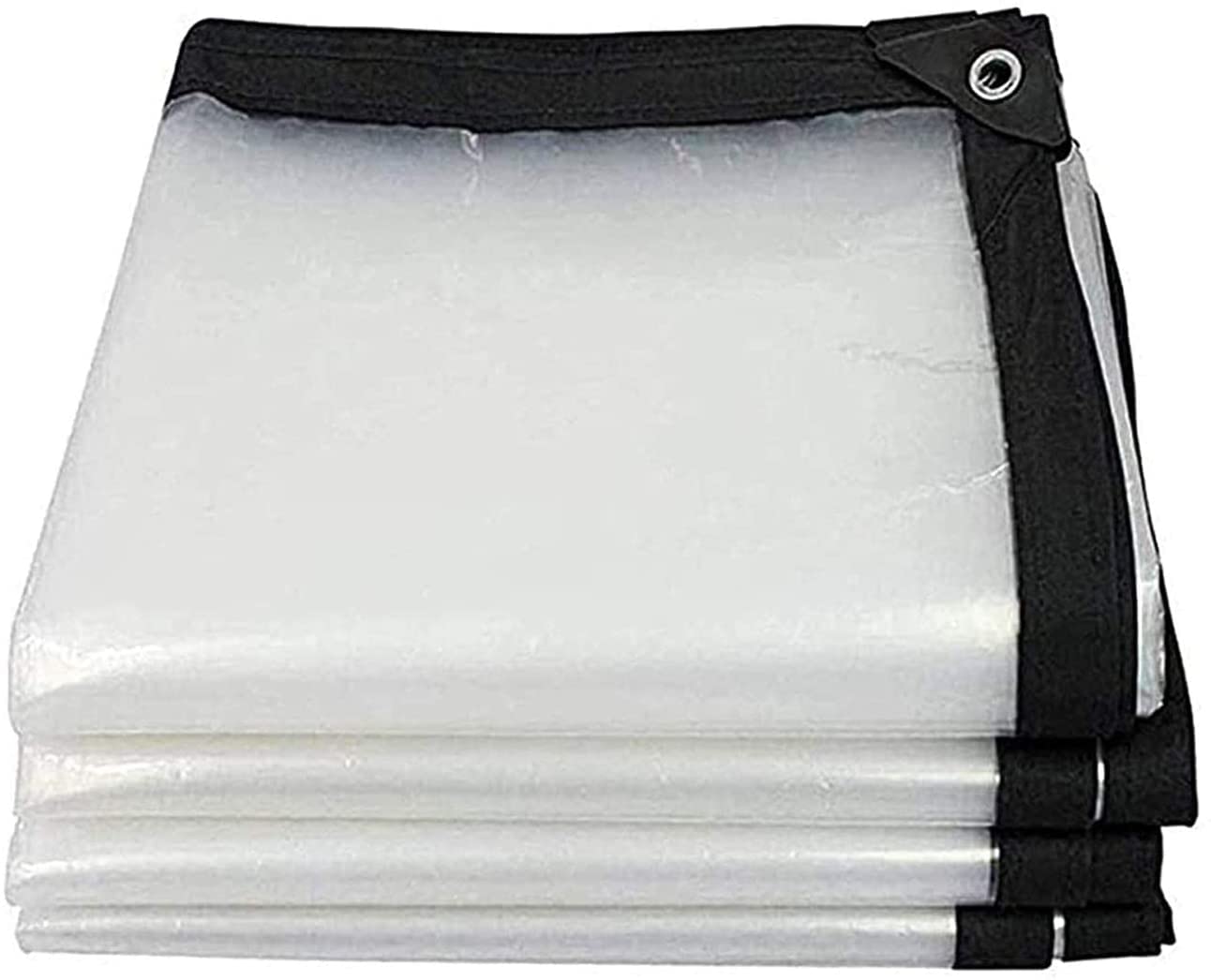 Lona resistente al agua y transparente para toldo de caravana y piscina exterior