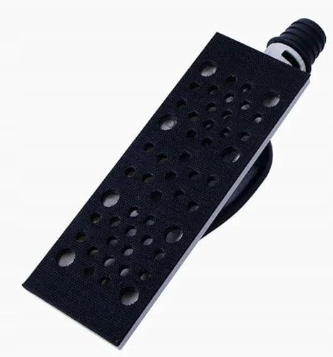 GETAR Handschleifer 70x400mm | Langer Block mit Klett Staubabsaugung | Paste zum Ausgleichen von Großflächigen Spachtel | HRO-70400-NF-GT