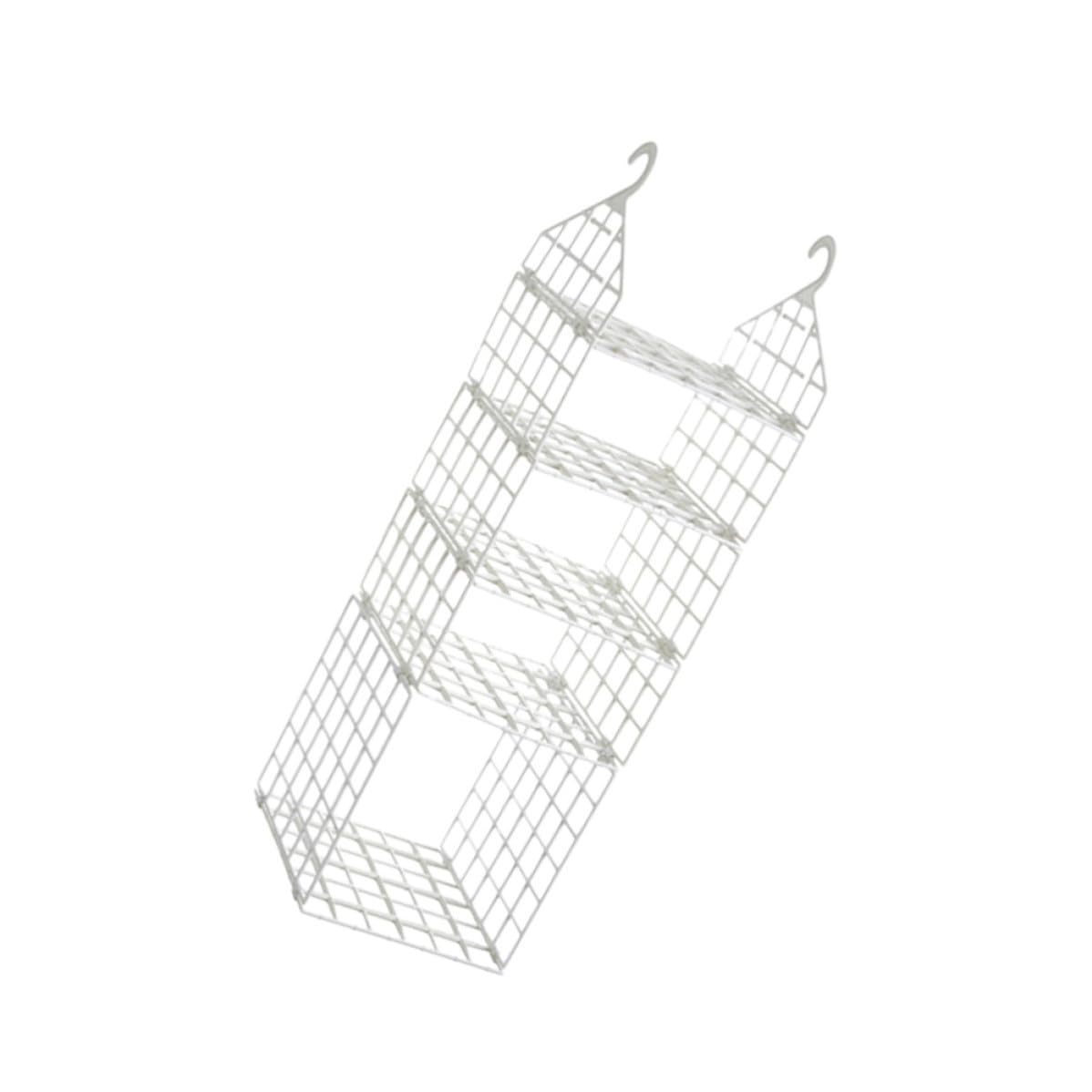 Organizador Colgante de PP Armario Blanco Plegable