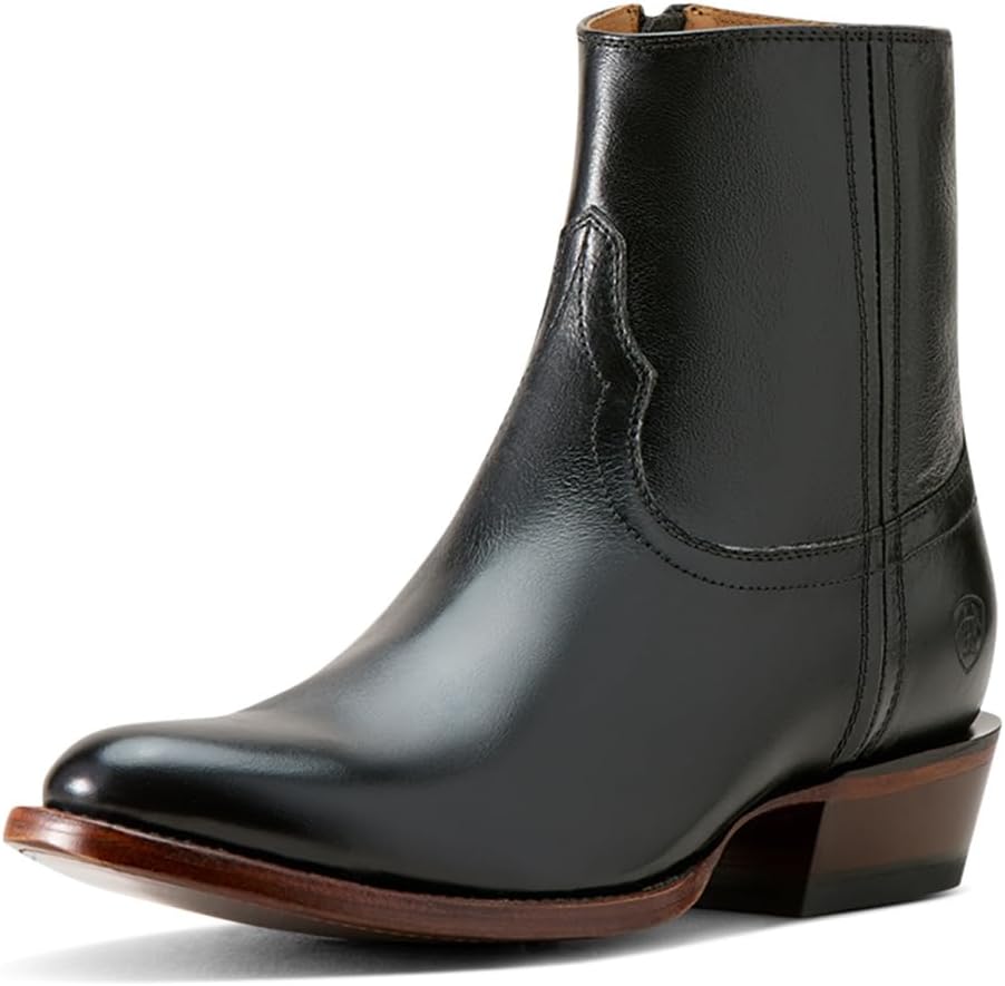 ARIAT Men's Barrett Western Boot, Inkwell Black, 11.5 Wide