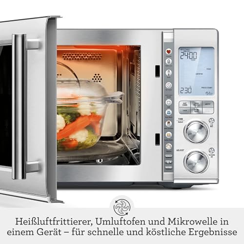 Sage The Combi Wave 3 in 1, Gebürsteter Edelstahl – Ansicht 4