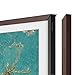 Produktbild Samsung The Frame TV-Rahmen, 32 Zoll, Modern, Braun, Zubehör für The Frame-Fernseher mit 32" (LC03C), Befestigung per Magnet