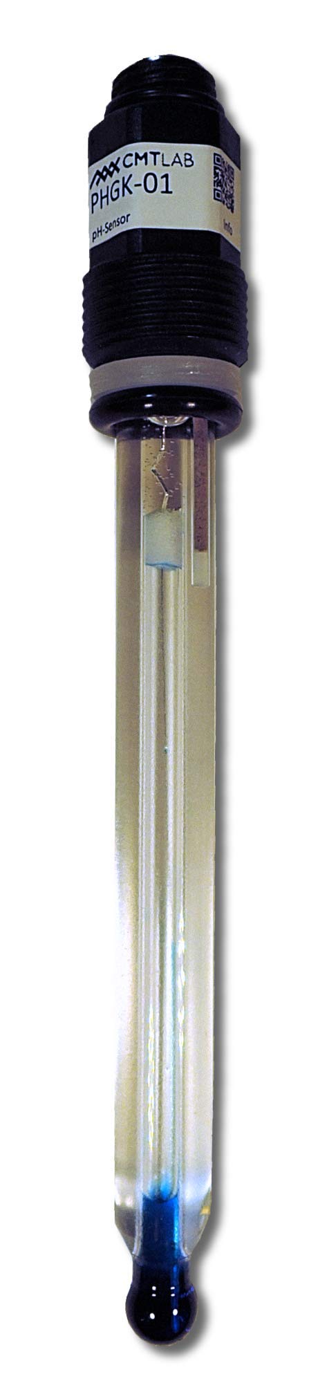 pH Elektrode/Sensor, Glas, Keramik-Diaphragma, Gel-Füllung, Industriequalität, Made in Germany