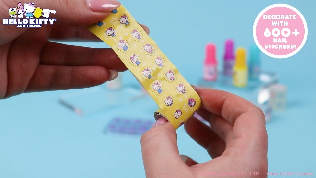 90年代　HELLO KITTY ネールアートセット　トミー Amazon.com: Hello Kitty and Friends Sparkling Nail Art Kit