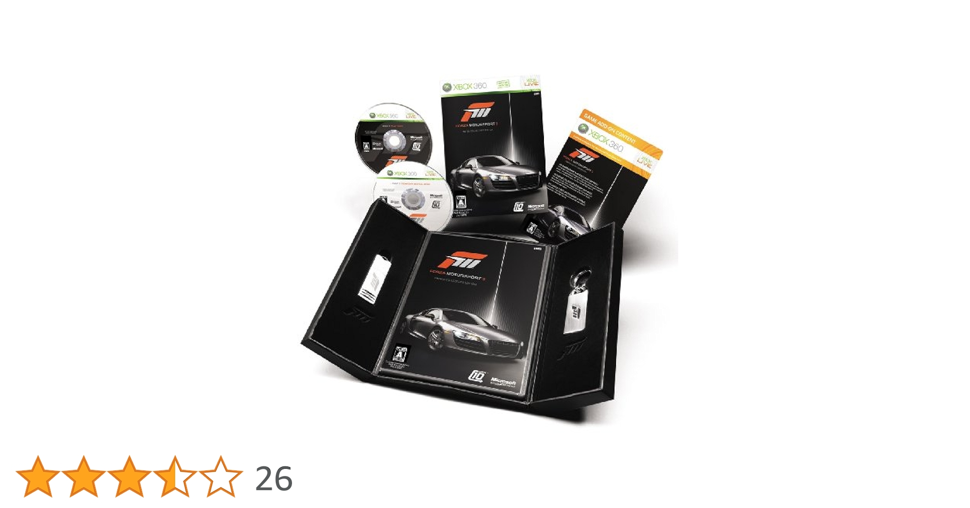 Forza Motorsport 3(フォルツァ モータースポーツ 3) リミテッドエディション(「特製USB メモリー」&amp;「特製キーチェーン」&amp;「DLCカード」同梱)(特典無し) - Xbox360 Amazon | Forza Motorsport 3(フォルツァ モータースポーツ 3