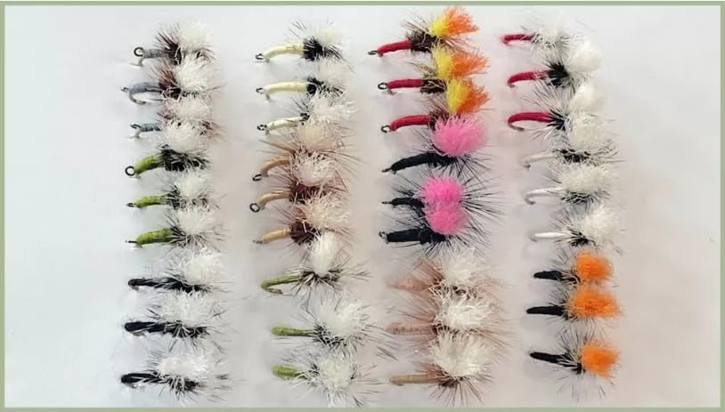 36 Pack Klinkhammer and Klink 'n' Dink Flies, Choice of Sizes, fly fishing (36, Mixed)