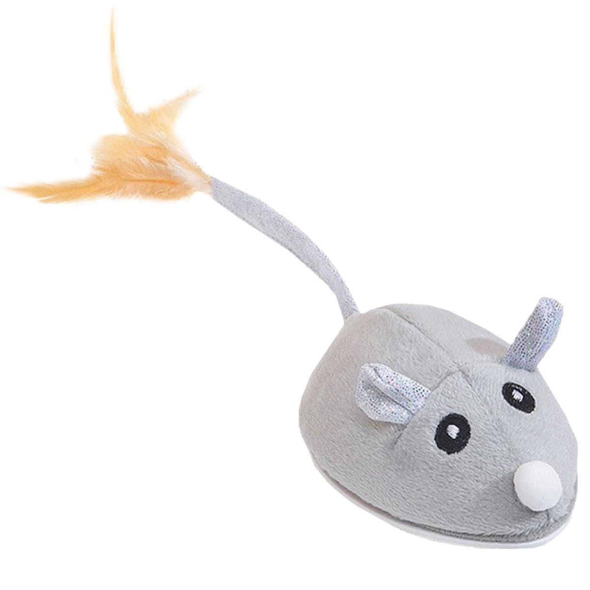 Toddmomy 4piezas Ratón Eléctrico Recargable para Gatos Juguete Interactivo para Mascotas Estimula Instintos De Caza Interiores