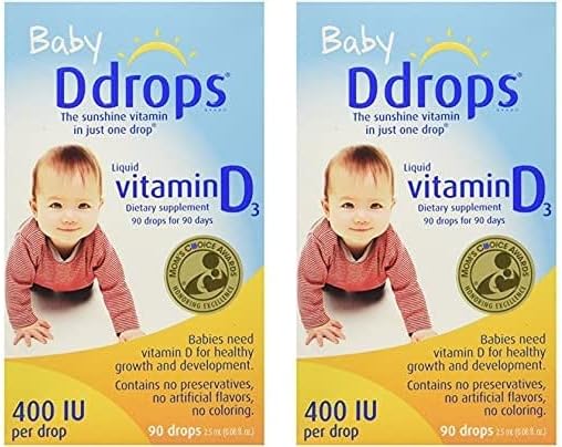 Ddrops Baby Drops Yellow (Pack of 2)